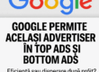 Google Permite si top si bottom
